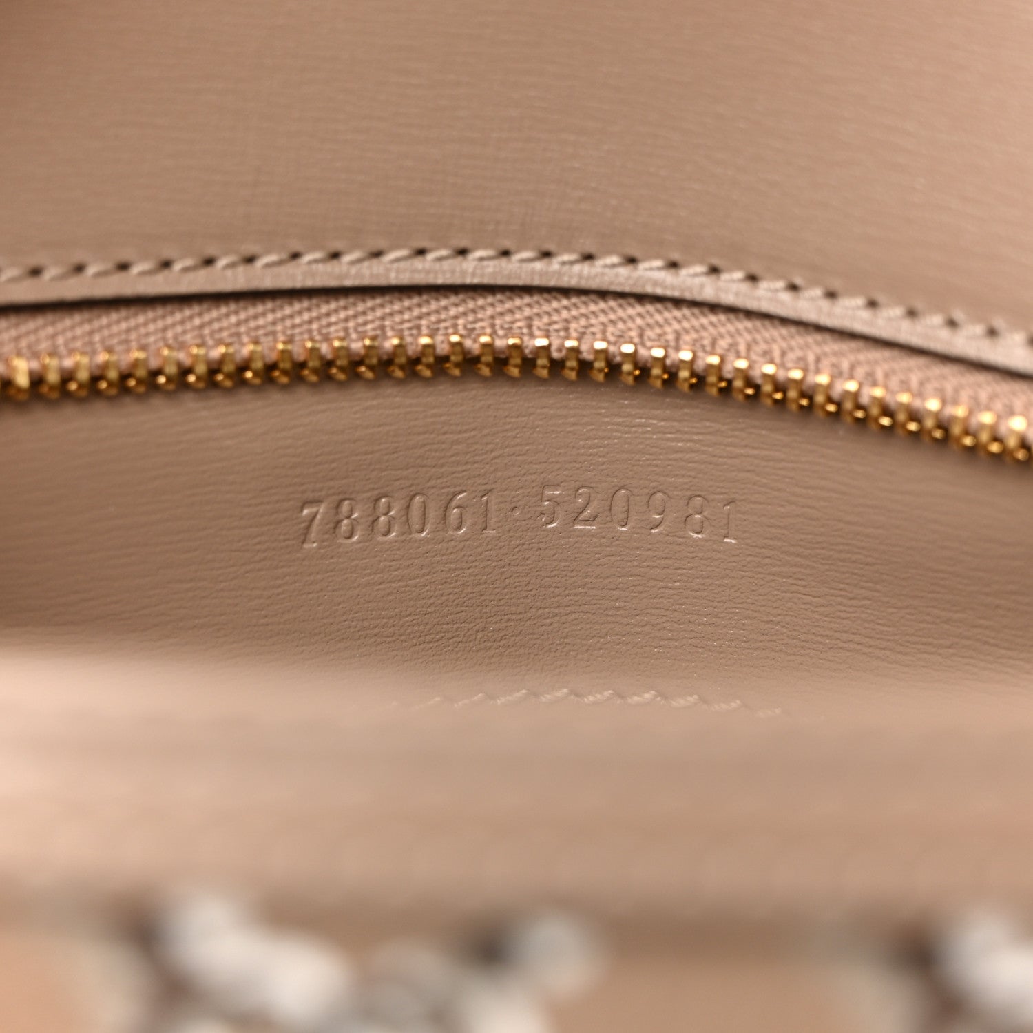 Gucci GG Shadow Monogram Small Luce Shoulder Bag Beige Beige 7 of 11