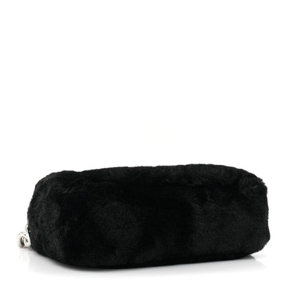 Marc Jacobs Faux Fur Plush Snapshot Camera Bag Black 4 of 9