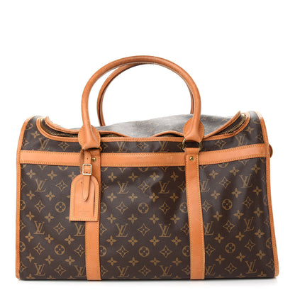 Louis Vuitton Monogram Sac Chien 50 Pet Carrier 1 of 14