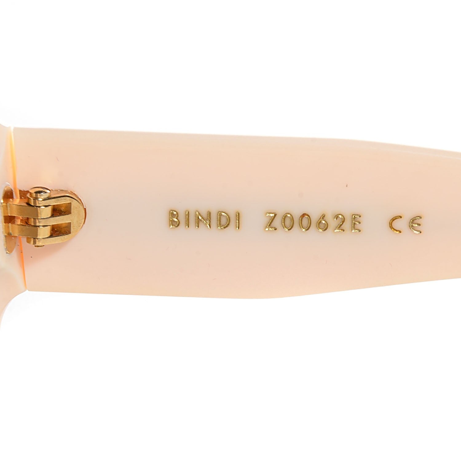 Louis Vuitton Acetate Amethyst Bindi Sunglasses Ivory 5 of 5