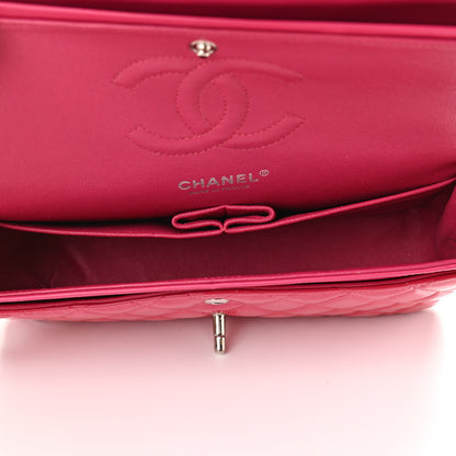 Chanel Patent Quilted Medium Double Flap Fuchsia 5 of 10