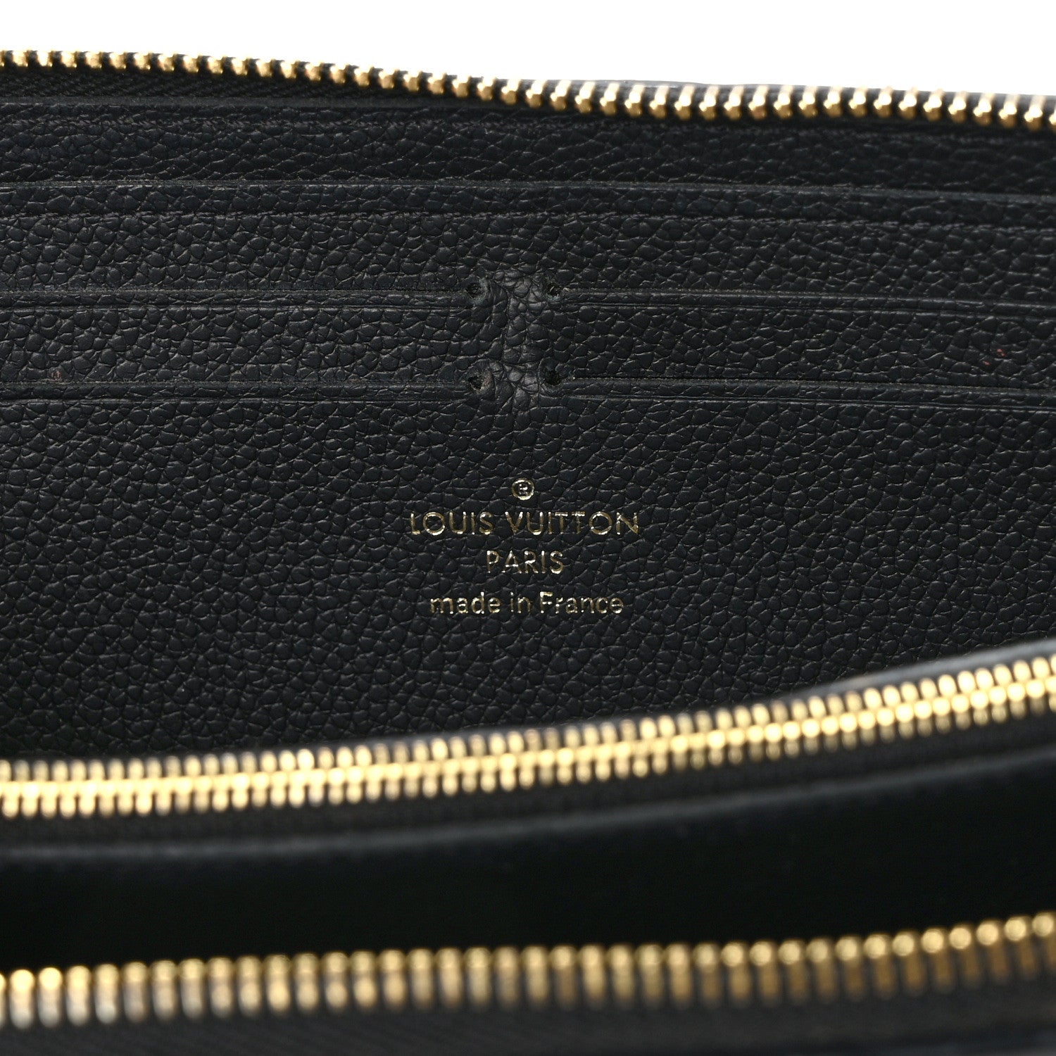 Louis Vuitton Empreinte Clemence Wallet Black 6 of 11