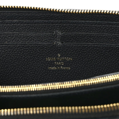 Louis Vuitton Empreinte Clemence Wallet Black 6 of 11