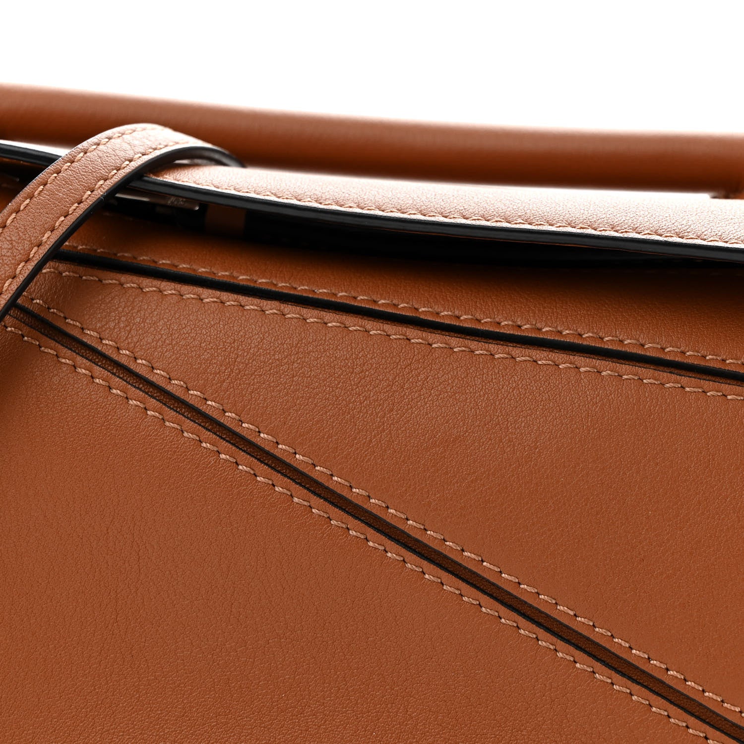 Loewe Calfskin Mini Puzzle Bag Tan 8 of 12