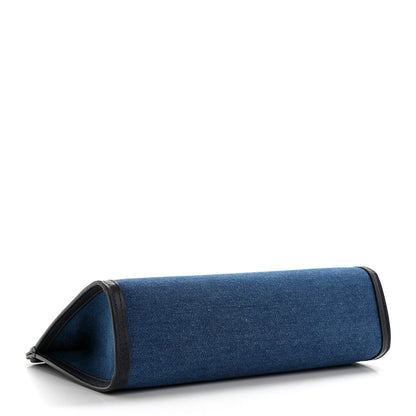 Jimmy Choo Denim Choo Pouch Clutch Blue 4 of 11