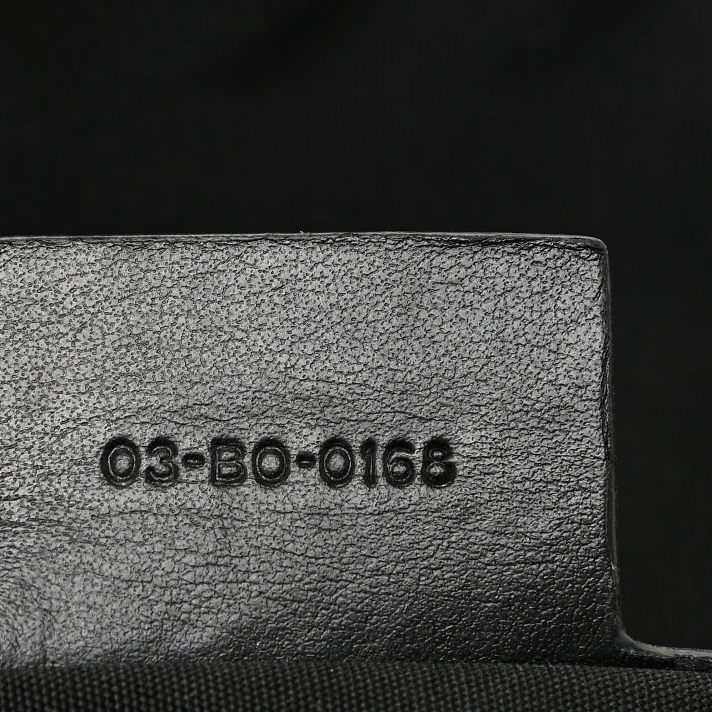 HOMME Nylon Messenger Bag Black