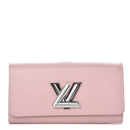 Louis Vuitton Epi Twist Wallet Rose Ballerine 1 of 9