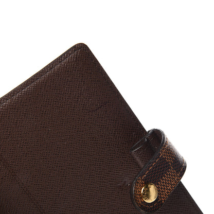 Louis Vuitton Damier Ebene Small Ring Agenda Cover 7 of 7