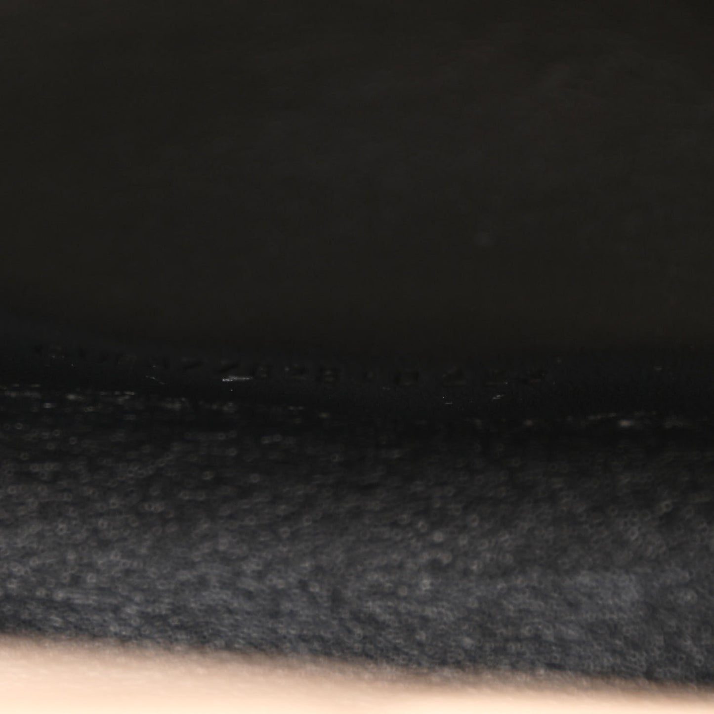 Grain De Poudre Matelasse Chevron Monogram Chain Wallet Dark Beige