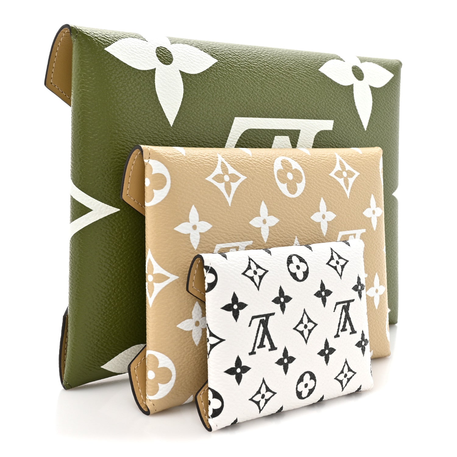 Louis Vuitton Monogram Giant Kirigami Pochette Set 4 of 9