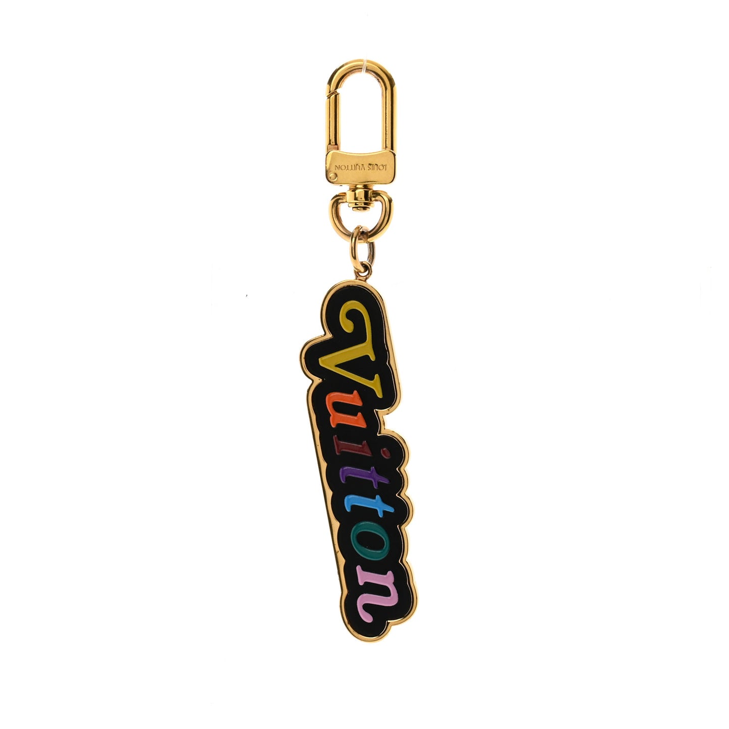 New Wave Bag Charm Key Holder Multicolor