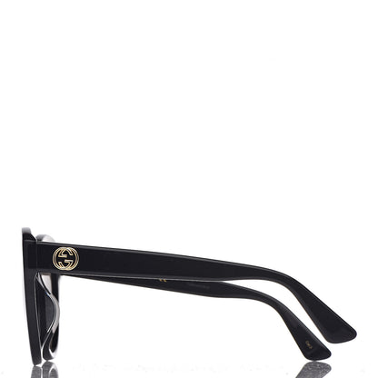 Gucci Round GG Sunglasses GG0028SA Black 5 of 18