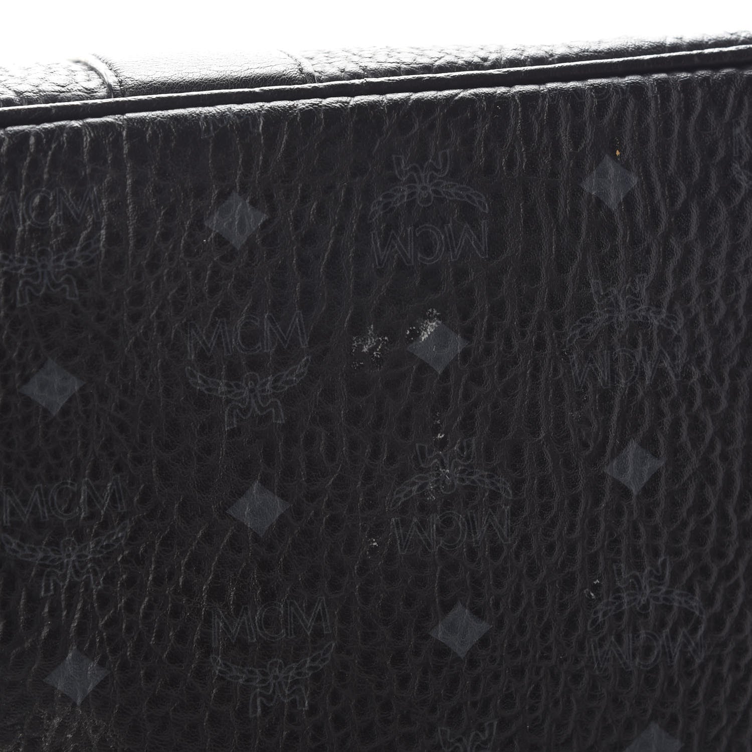 MCM Visetos Medium Liz Reversible Shopper Tote Black 17 of 17