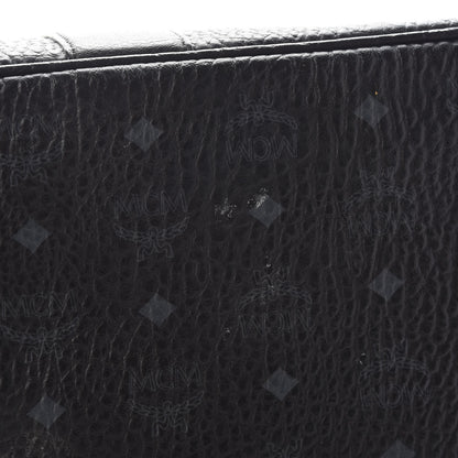 MCM Visetos Medium Liz Reversible Shopper Tote Black 17 of 17