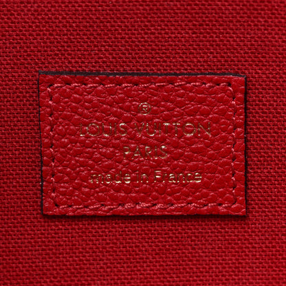 Louis Vuitton Empreinte Pochette Felicie Chain Wallet Scarlet 6 of 10