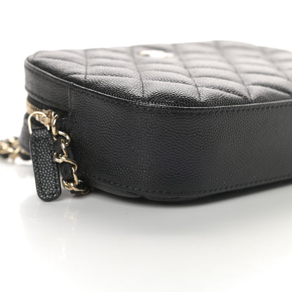 Chanel Caviar Quilted Vanity With Chain Black 9 of 12