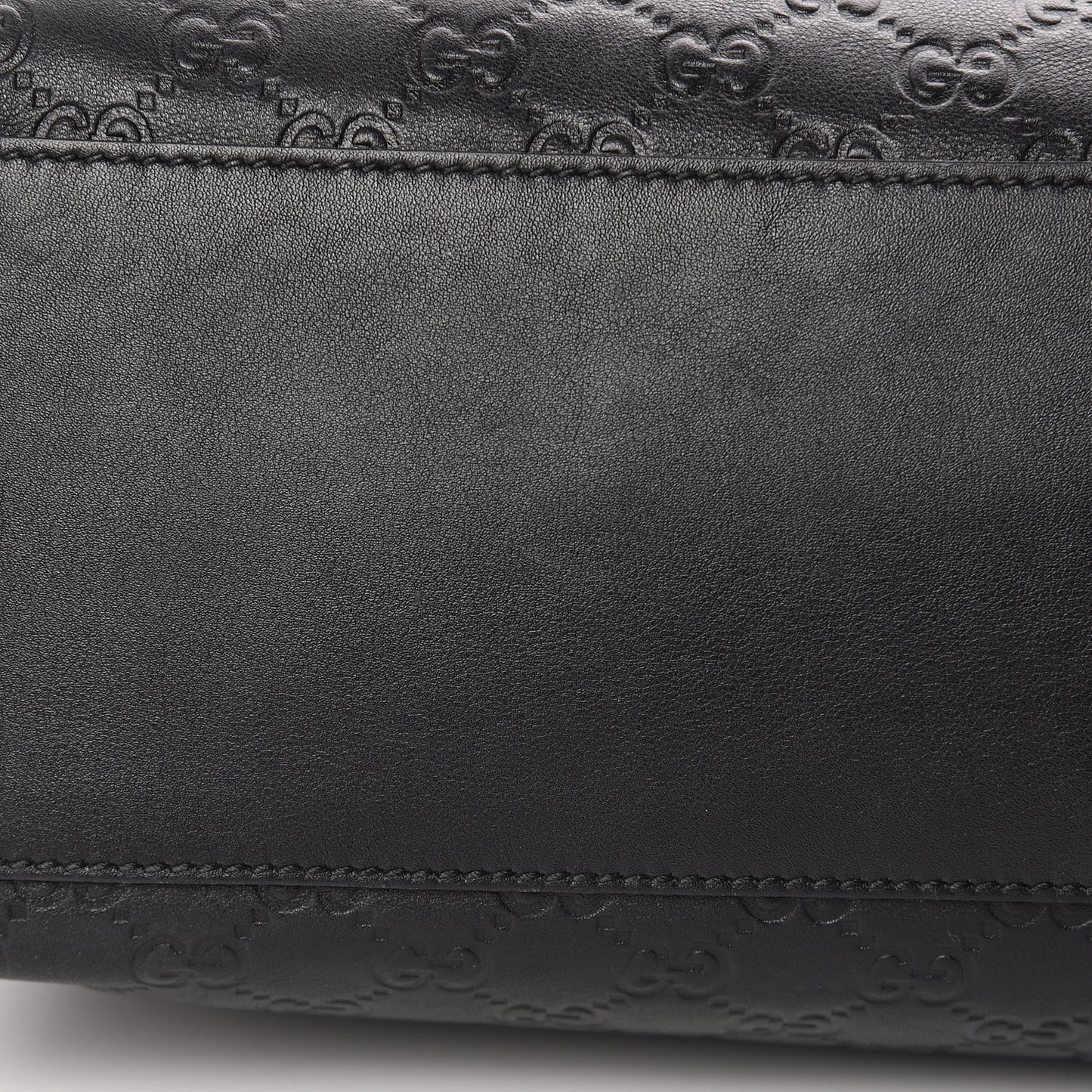 Guccissima Small Miss GG Hobo Black