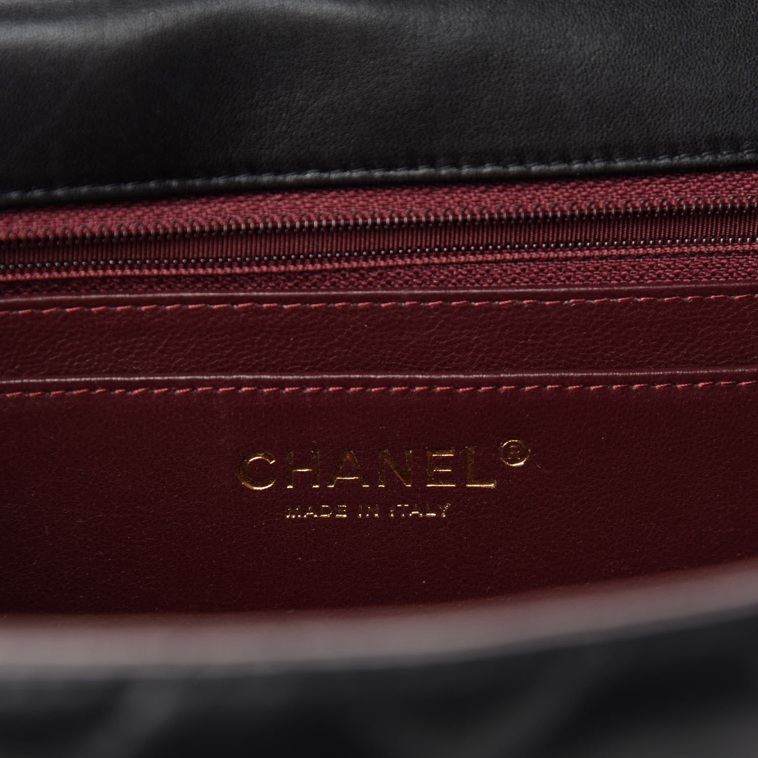 Chanel Lambskin Quilted Maxi Single Flap Black 10 of 13