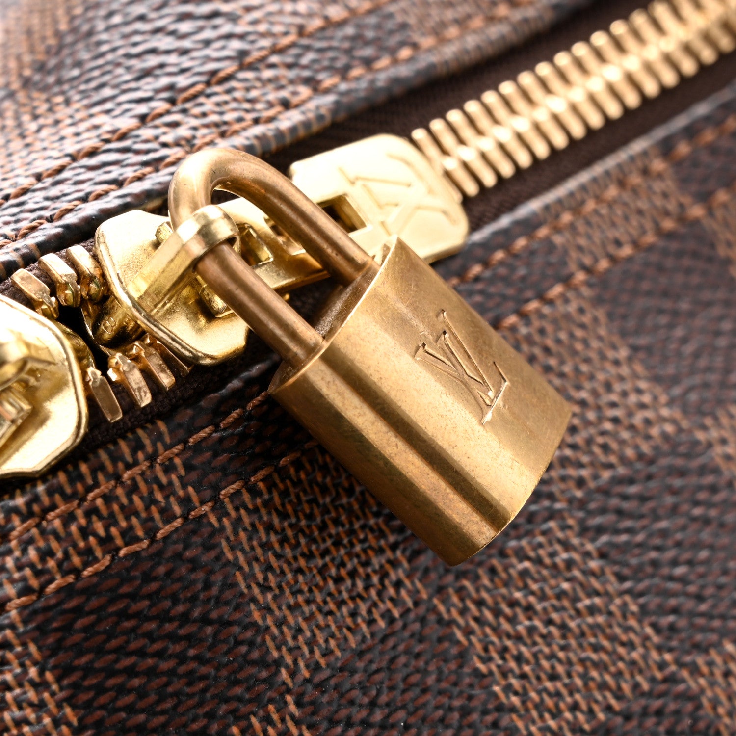 Louis Vuitton Damier Ebene Keepall Bandouliere 55 12 of 12