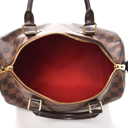 Louis Vuitton Damier Ebene Speedy Bandouliere 30 5 of 9