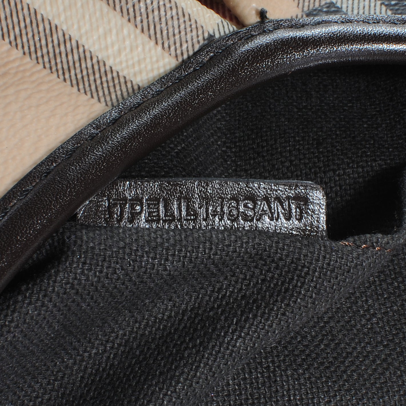 Burberry Haymarket Check Small Brooklyn Hobo 7 of 8