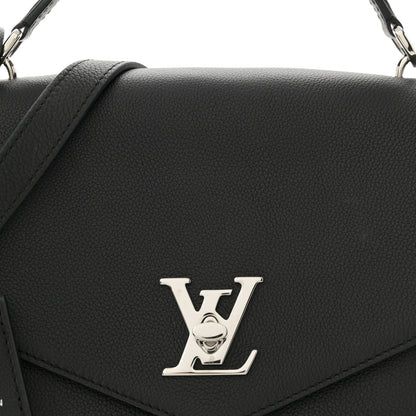 Louis Vuitton Soft Calfskin My Lockme Top Handle Black 7 of 10