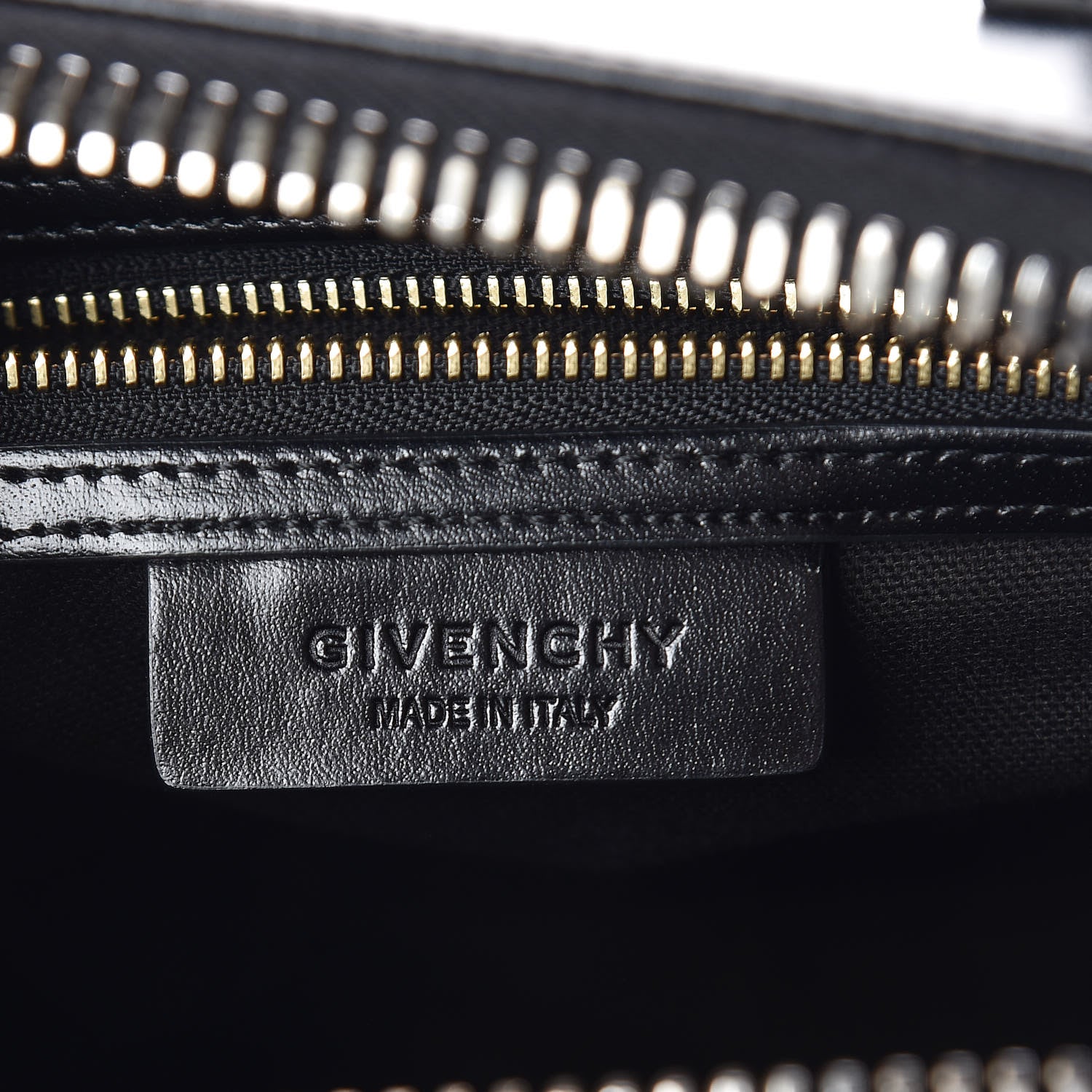 Givenchy Shiny Lord Calfskin Small Antigona Black 6 of 9