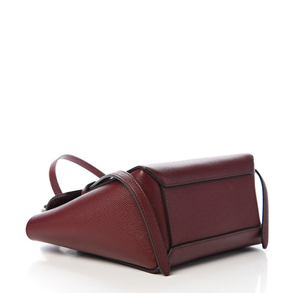 Celine Grained Calfskin Nano Belt Bag Light Burgundy 3 of 9