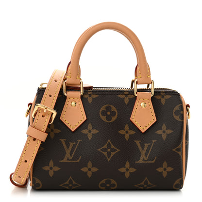 Louis Vuitton Monogram Nano Speedy Bandouliere 1 of 11