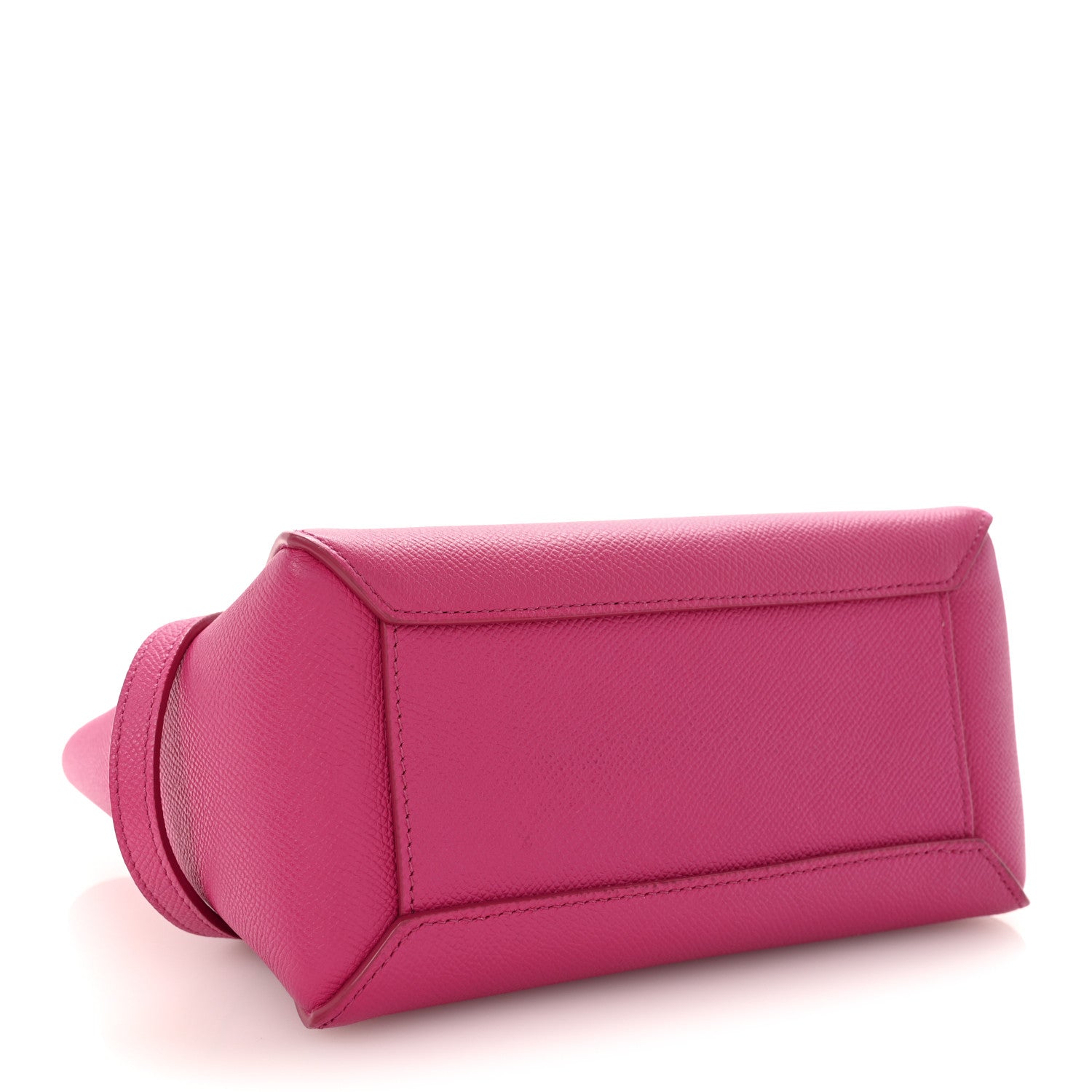 Celine Grained Calfskin Nano Belt Bag Raspberry 4 of 10