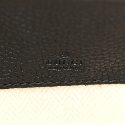 Gucci Pebbled Calfskin Mini B Shoudler Bag Black 6 of 10