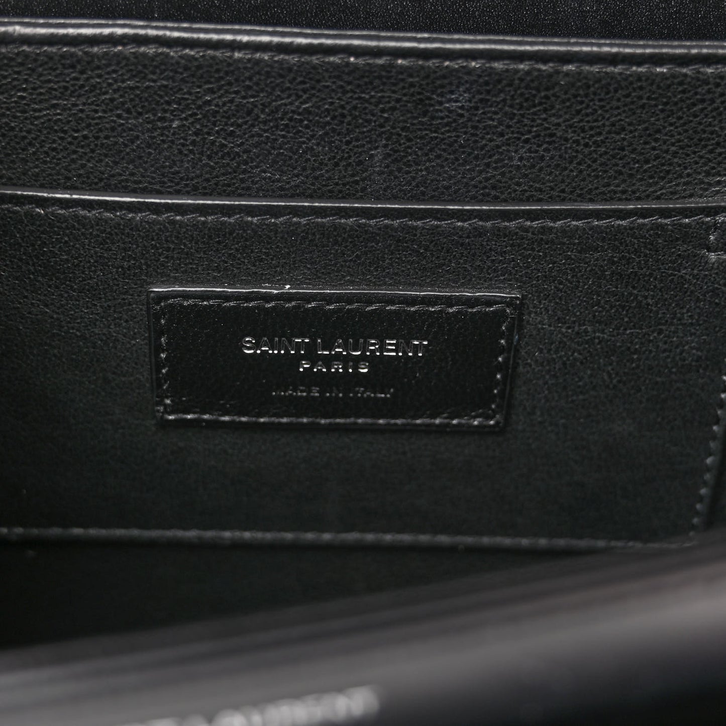Box Calfskin Monogram Medium Solferino Satchel Black