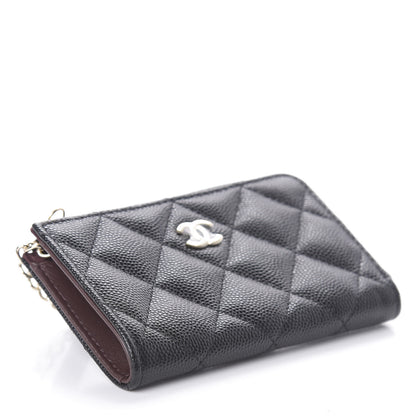 Chanel Caviar Quilted Key Holder Case Black 4 of 7