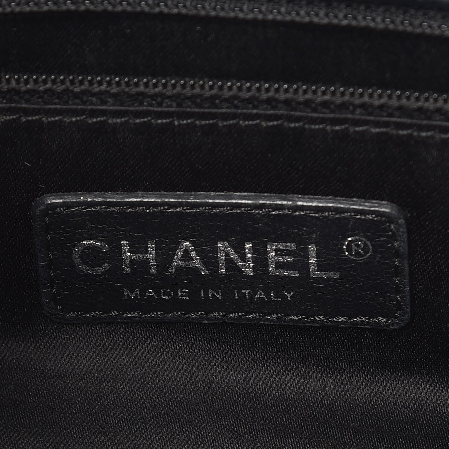 Chanel Caviar Quilted Grand Shopping Tote GST Black 8 of 10