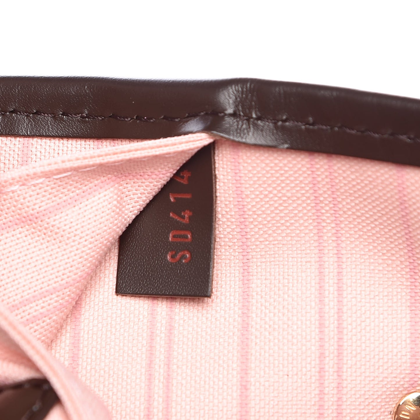 Damier Ebene Neo Neverfull MM Rose Ballerine