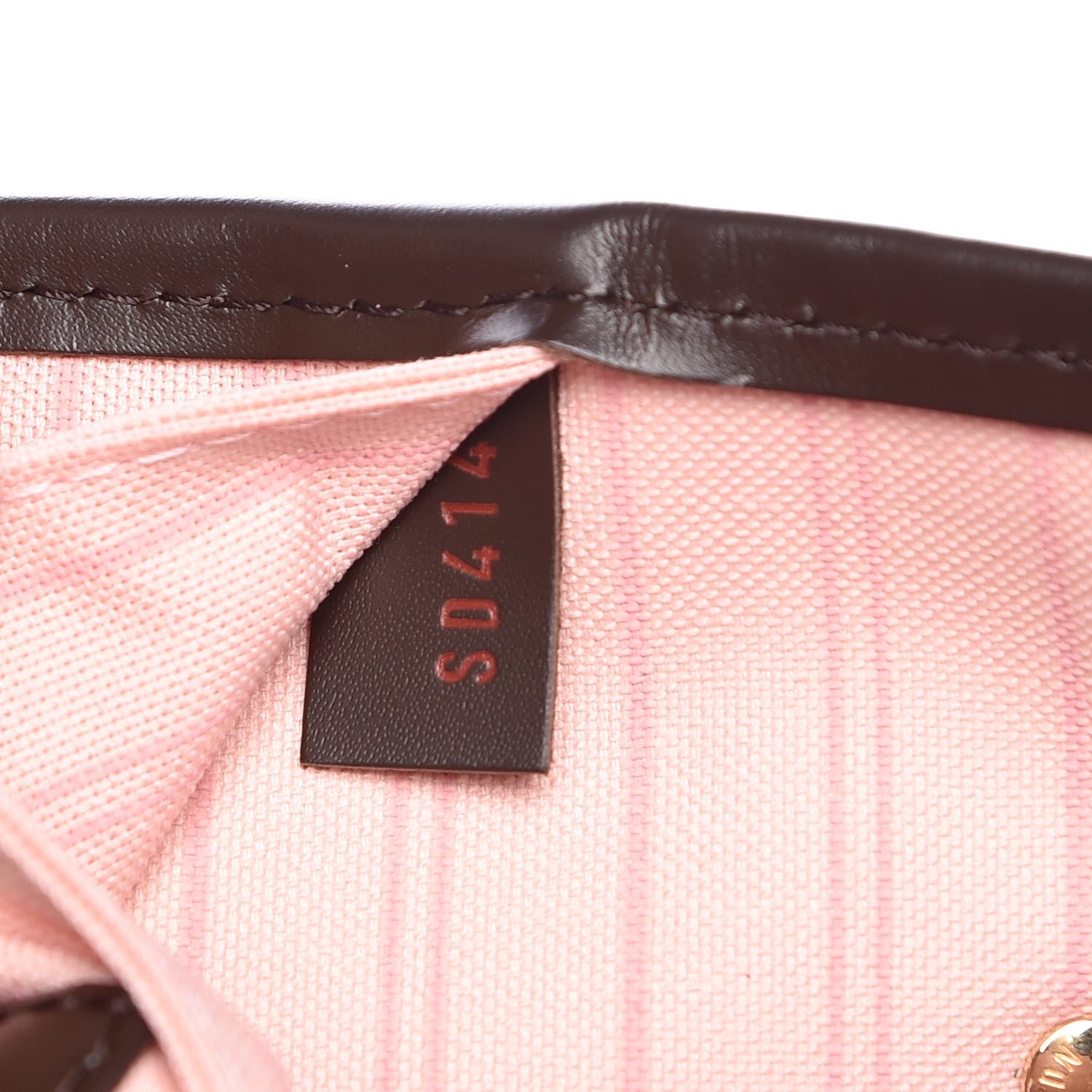 Louis Vuitton Damier Ebene Neo Neverfull MM Rose Ballerine 10 of 13