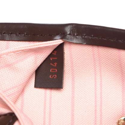Louis Vuitton Damier Ebene Neo Neverfull MM Rose Ballerine 10 of 13