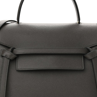 Celine Grained Calfskin Micro Belt Bag Grey 8 of 11