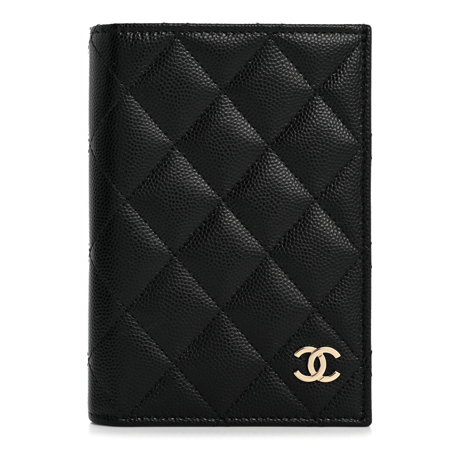 Chanel Caviar Quilted Passport Holder Black 1 of 8