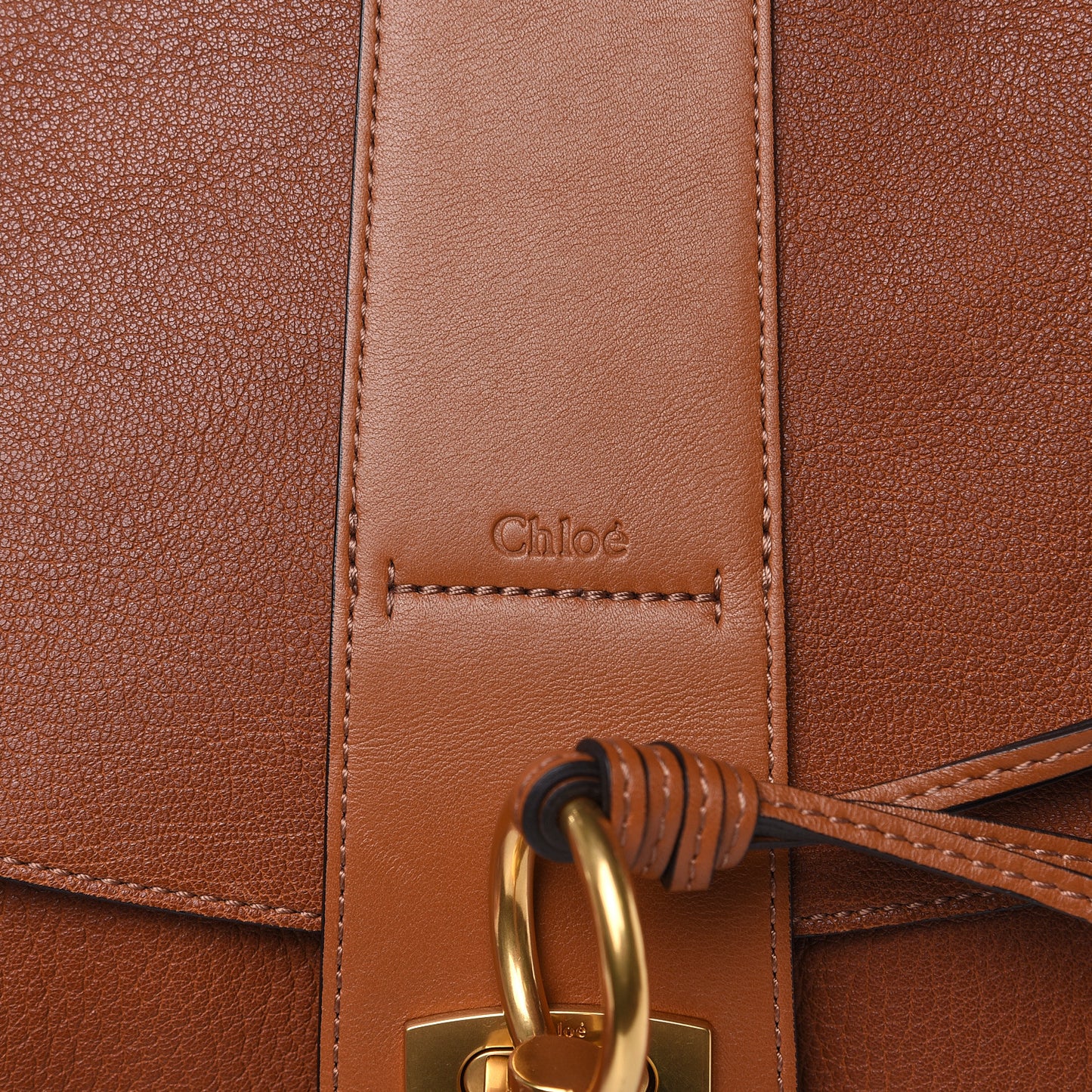 Grained Lambskin Medium Lexa Shoulder Bag Mustard Brown