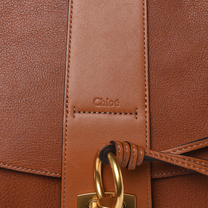 Chloe Grained Lambskin Medium Lexa Shoulder Bag Mustard Brown 11 of 11