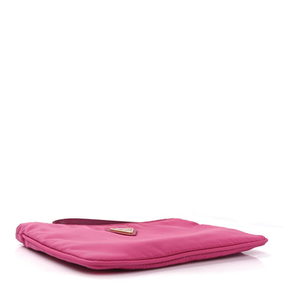Prada Tessuto Nylon Saffiano Wristlet Fuxia 4 of 6