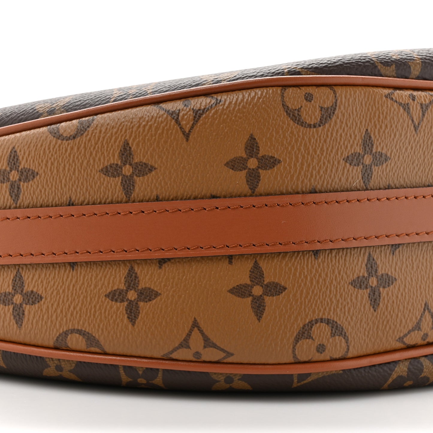 Reverse Monogram Loop Hobo