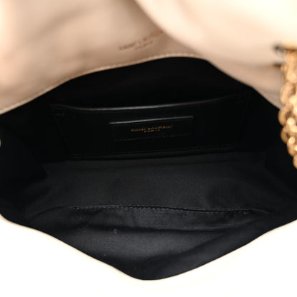 Saint Laurent Lambskin Matelasse Monogram Mini Jamie 4.3 Blanc Vintage 5 of 10