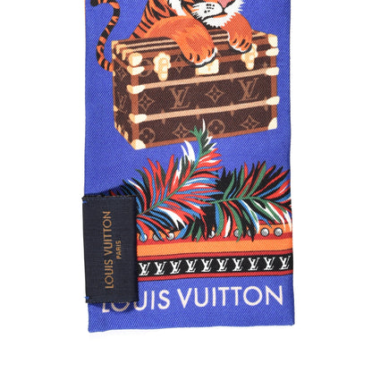 Louis Vuitton Silk Monogram Precious Tiger Bandeau Yellow 4 of 4