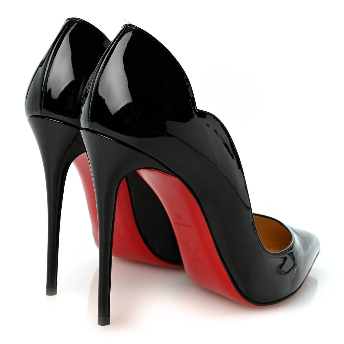 Patent Hot Chick 100 Pumps 39 Black