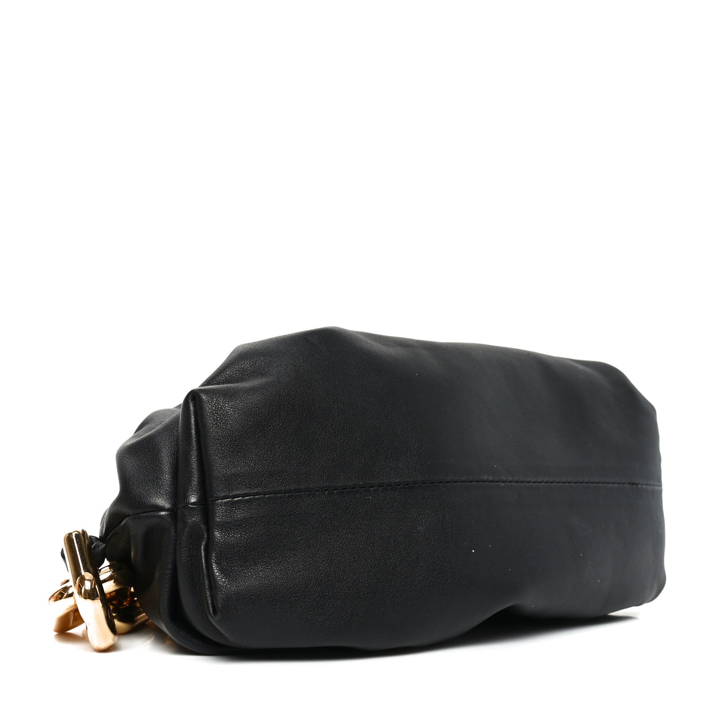 Calfskin The Pouch Chain Black