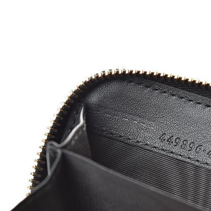 Gucci Microguccissima Zip Around Card Case Black 8 of 10