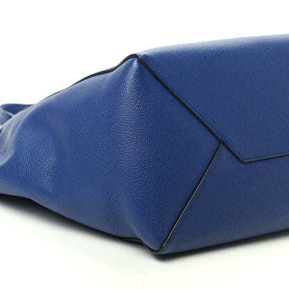 Celine Soft Grained Calfskin Small Belt Cabas Phantom Indigo 6 of 9