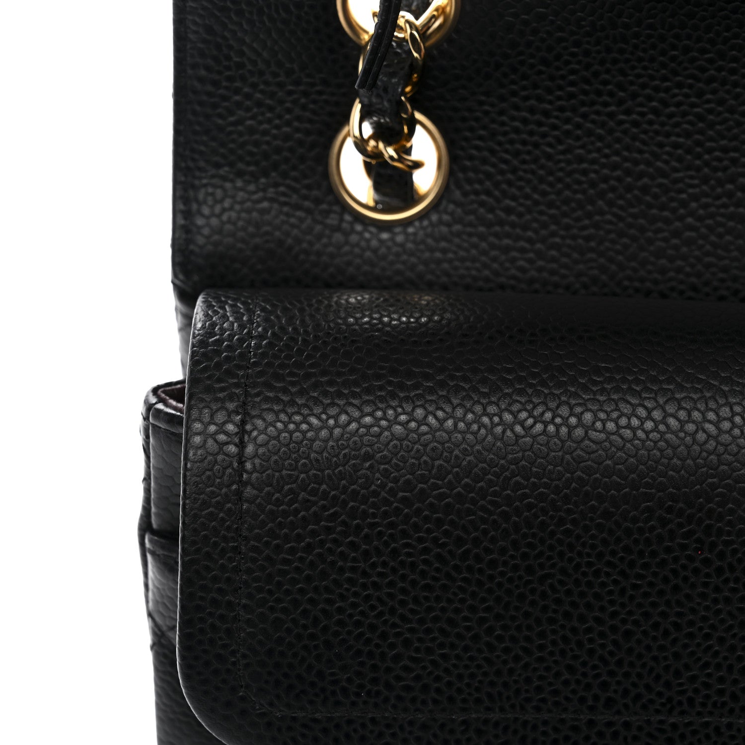 Chanel Caviar Quilted Small Double Flap Black 11 of 13